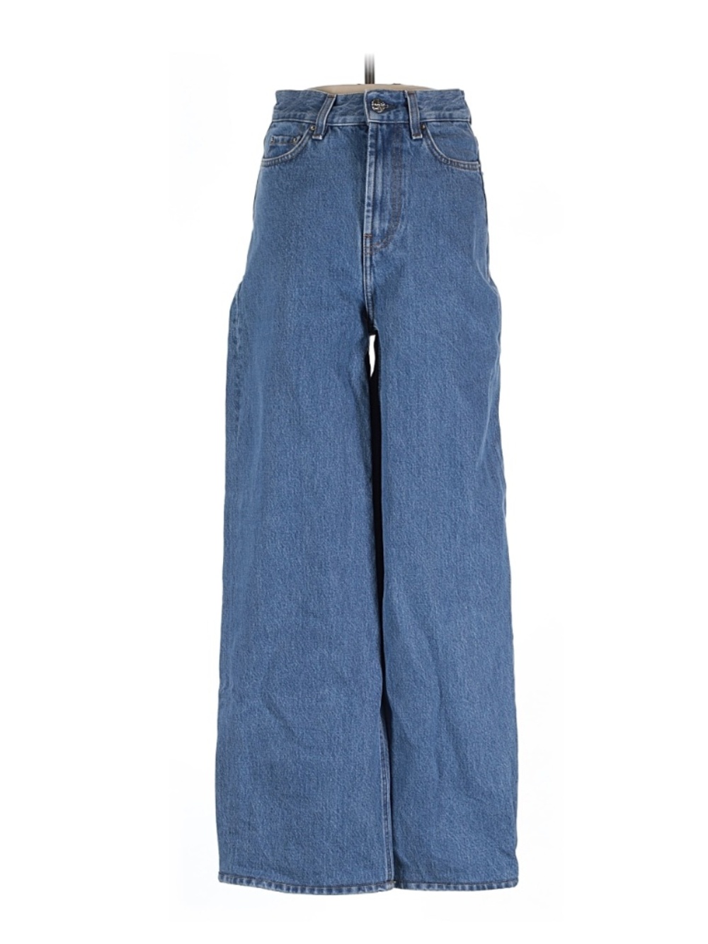 Totême High Rise Palazzo Wide Leg Jeans Size 23